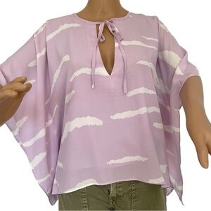 Buddy Love Lavender Zebra Top